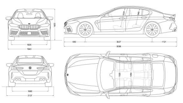 BMW M8 Gran Купе