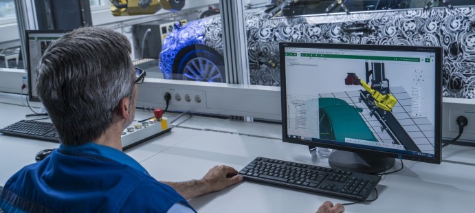 Віртуальний BMW 5 СЕРІЇ: унікальна технологія оптичного вимірювання для створення 3D-моделі автомобіля нового покоління.
